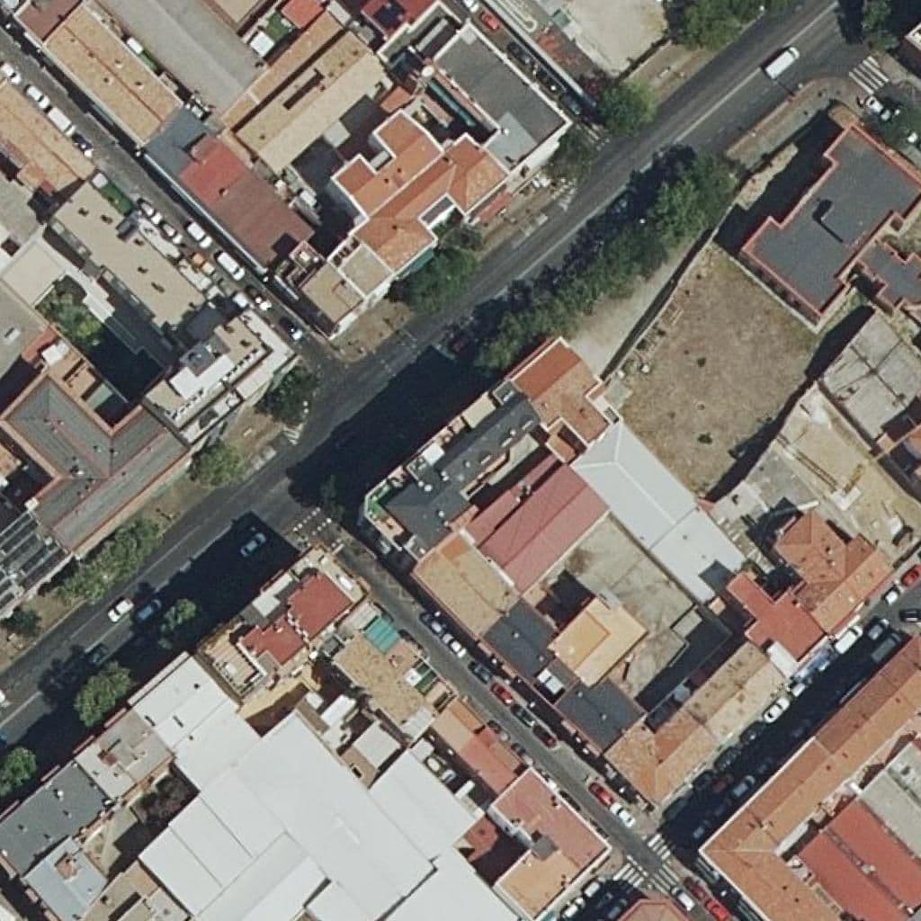 Aerial view of the grounds of Santiago - Huerfanos De Oficiales Del Ej