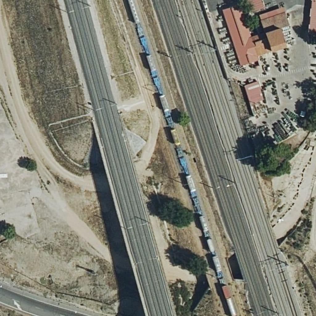 Aerial view of the grounds of Chrysler España