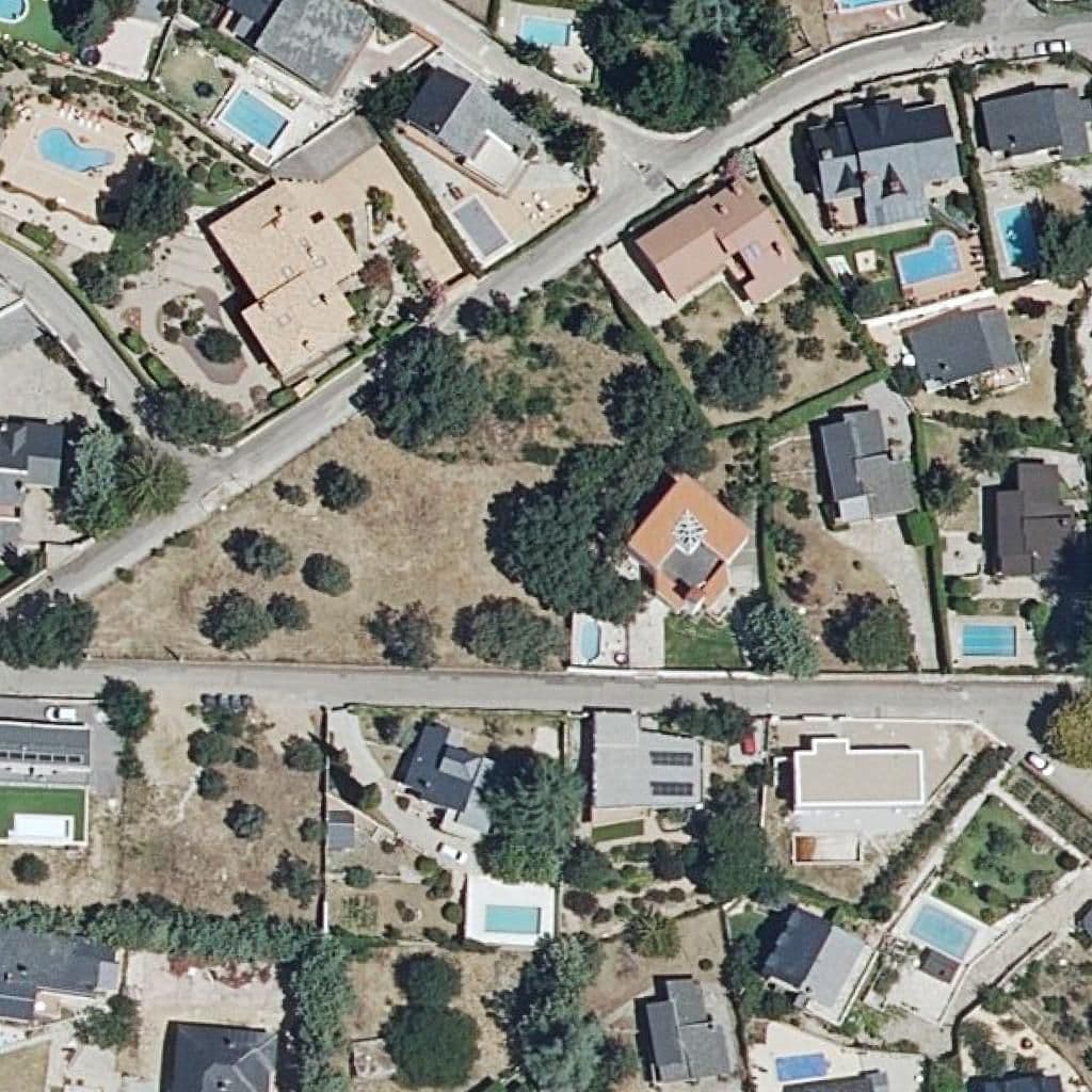 Вид сверху на территорию школы «San Pablo»