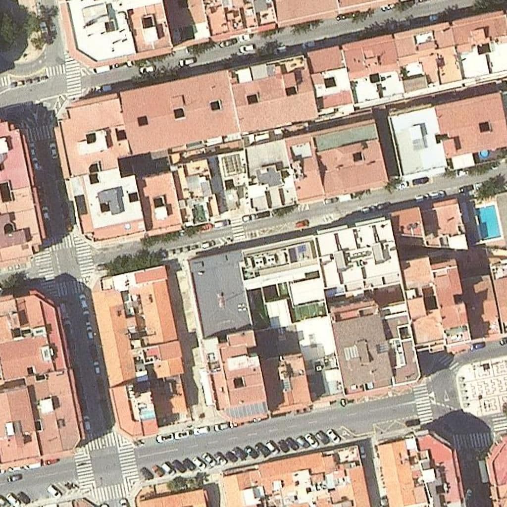 Aerial view of the grounds of Llar D'infants La Galereta