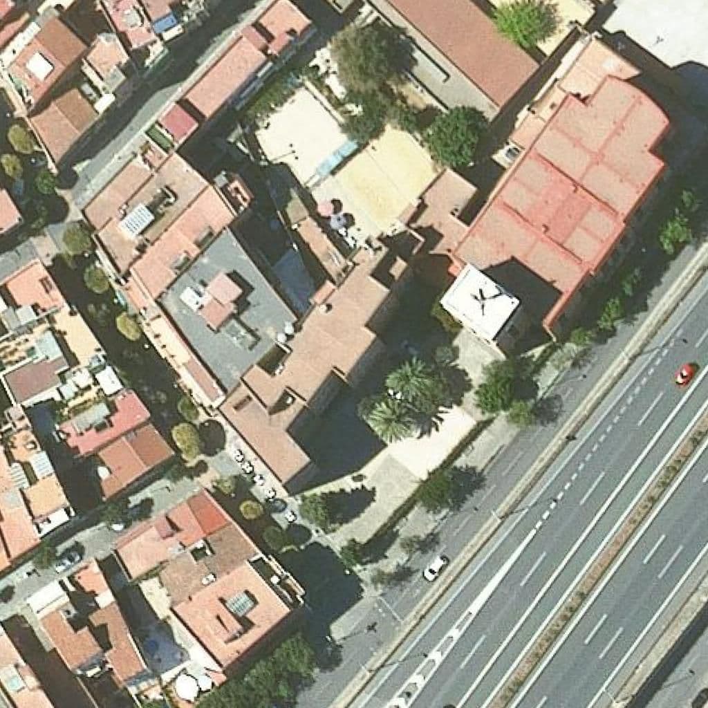 Aerial view of the grounds of Fep Mare De Déu De La Salut