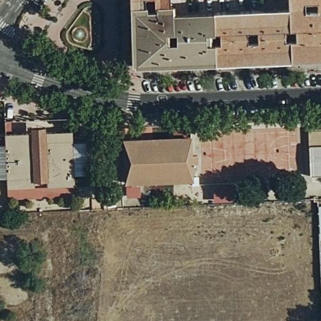 Aerial view of the grounds of Doctor Severo Ochoa