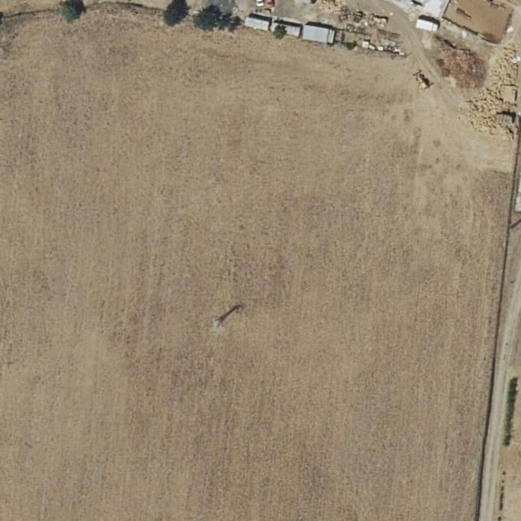 Вид сверху на территорию школы «Centro De Capacitacion Agraria»