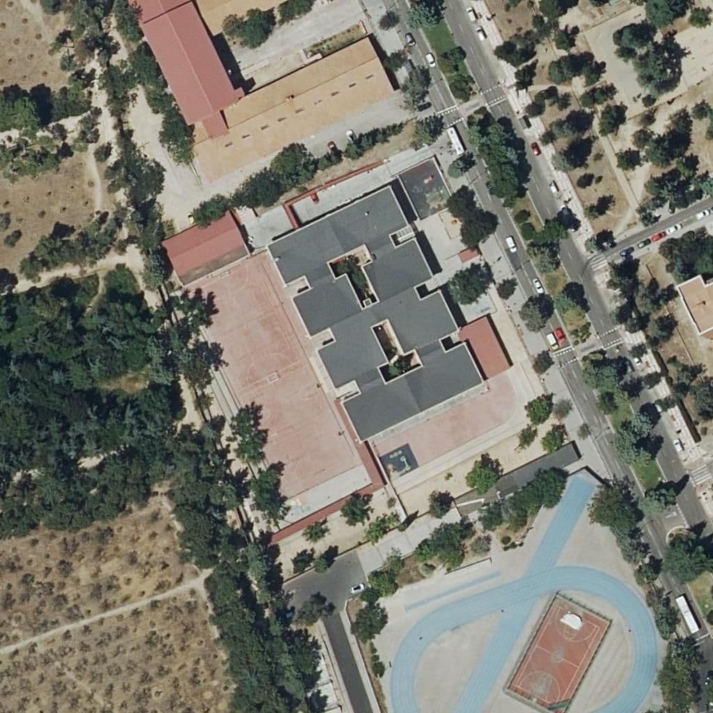 Aerial view of the grounds of Marques De Suances