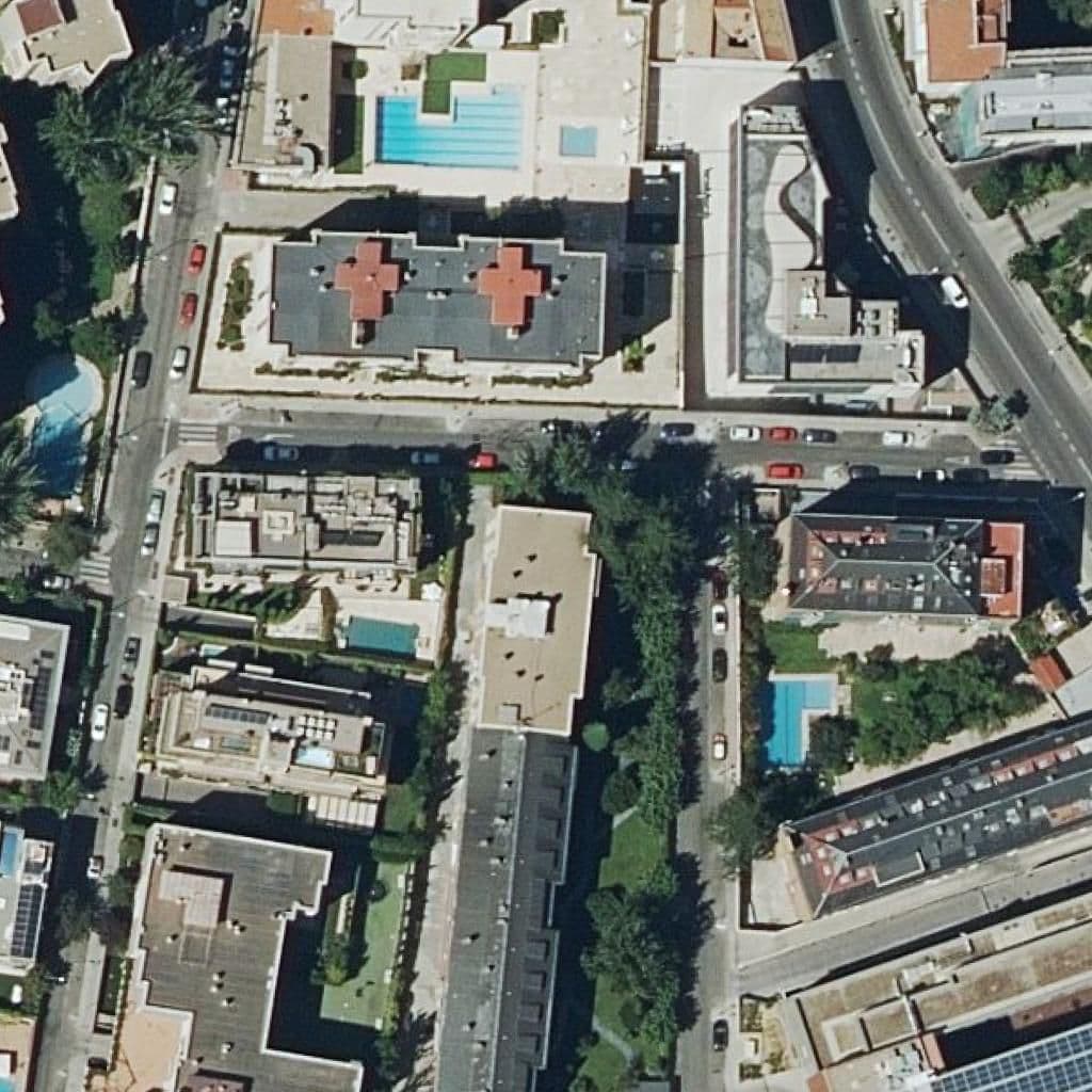 Aerial view of the grounds of Ntra. Sra. De La Cabeza