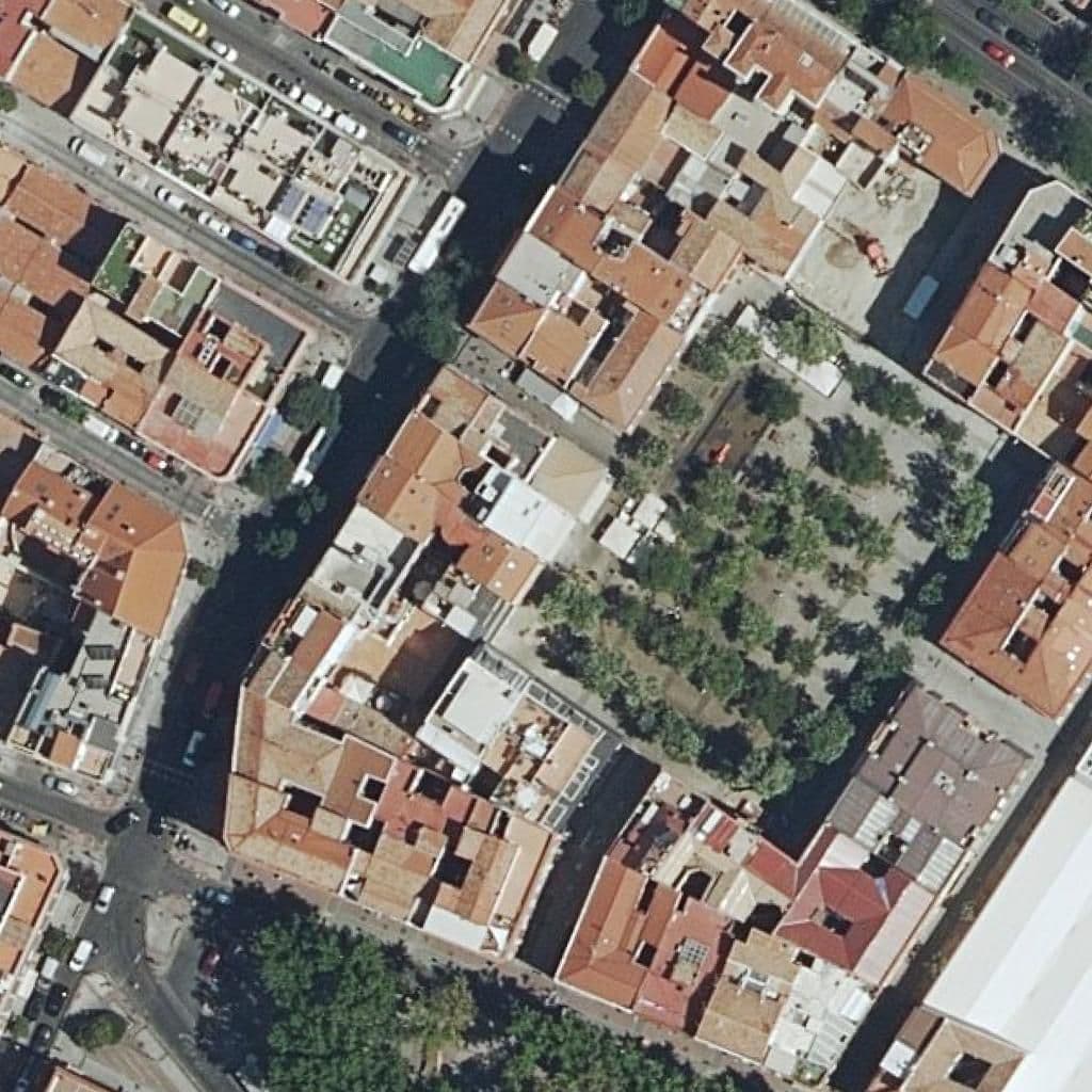 Aerial view of the grounds of Centro Cultural Gredos Iii