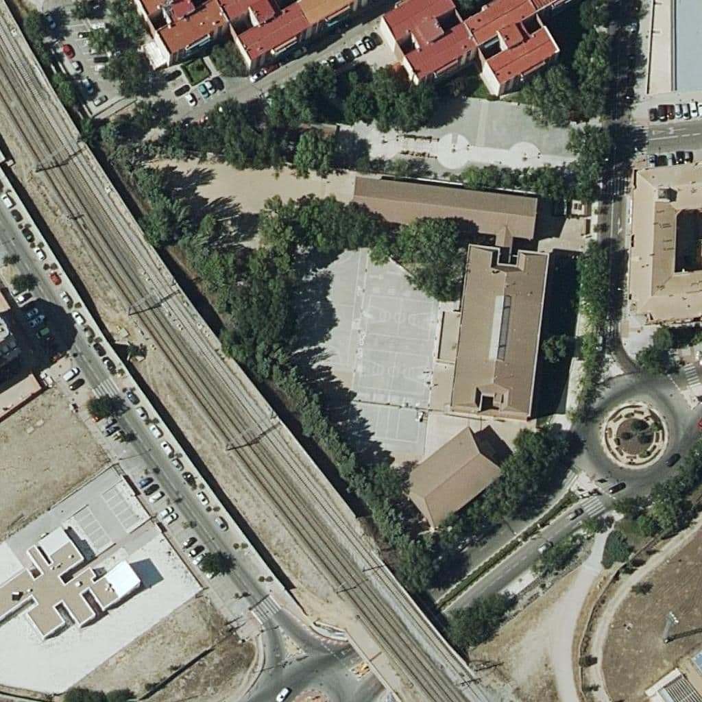 Aerial view of the grounds of Buenos Aires