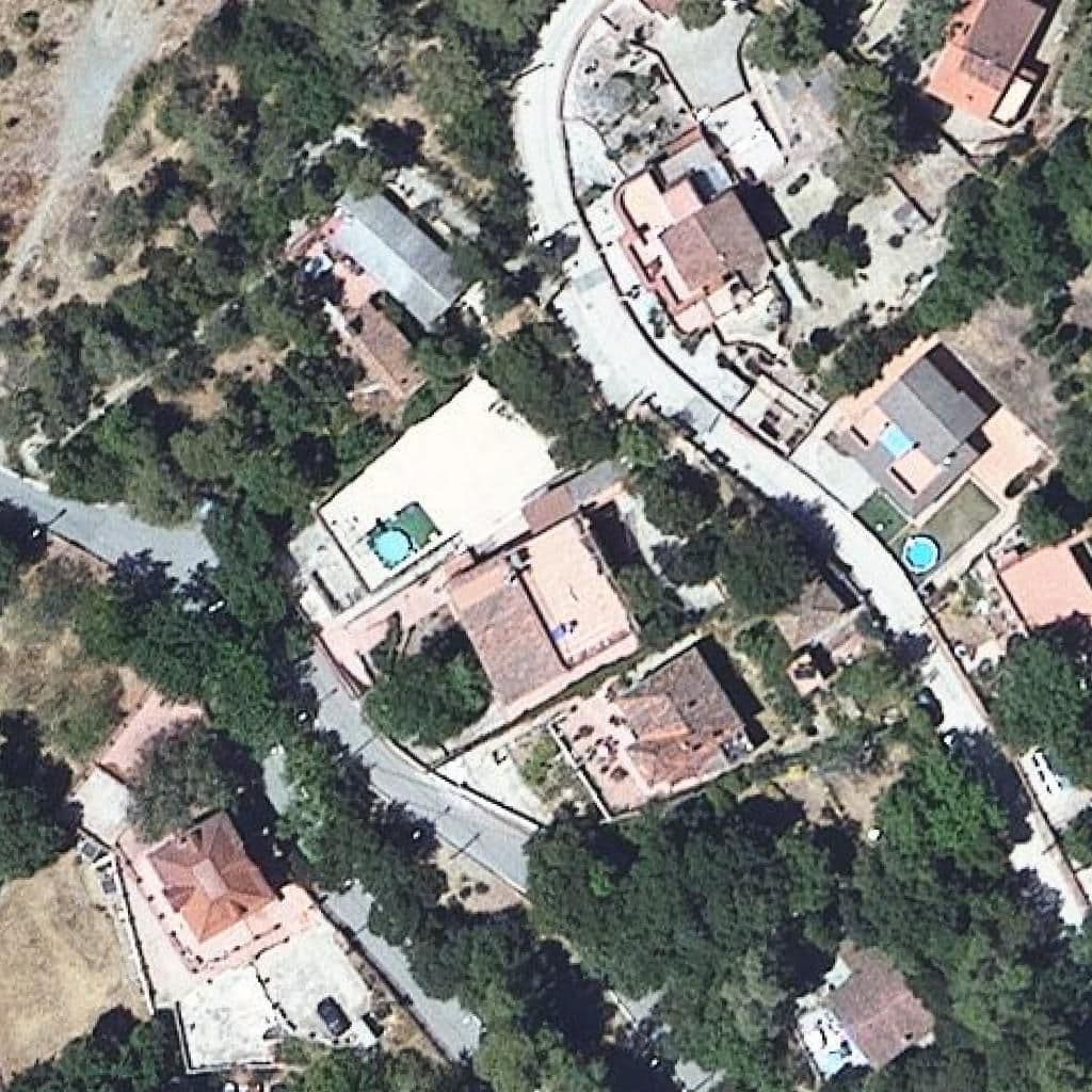Aerial view of the grounds of Fep Mare De Déu Del Roser