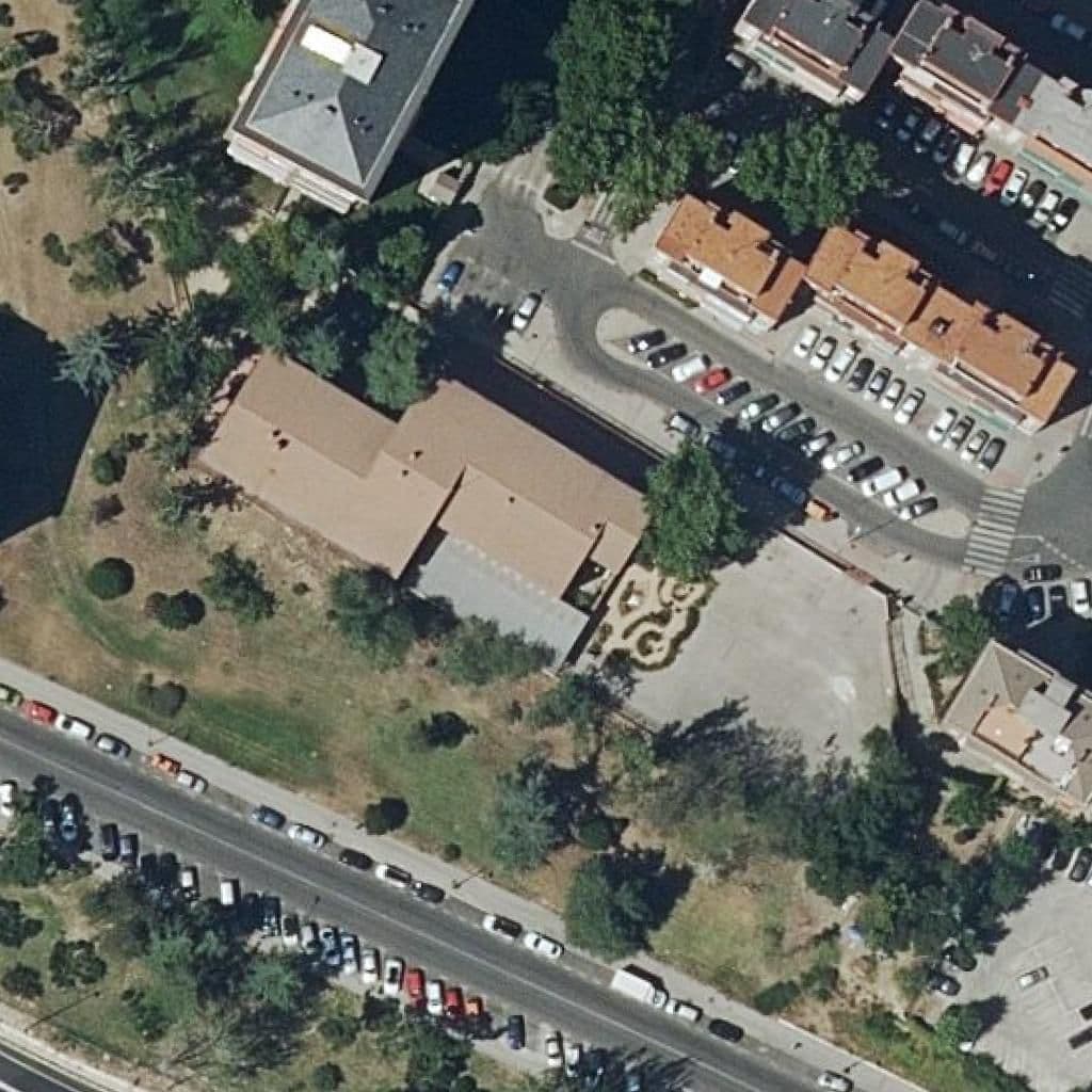Aerial view of the grounds of Enrique Granados