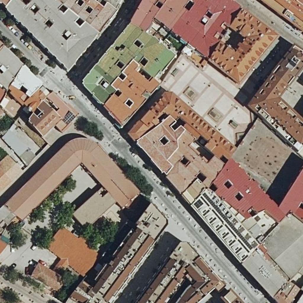 Aerial view of the grounds of Pablo Ruiz Picasso