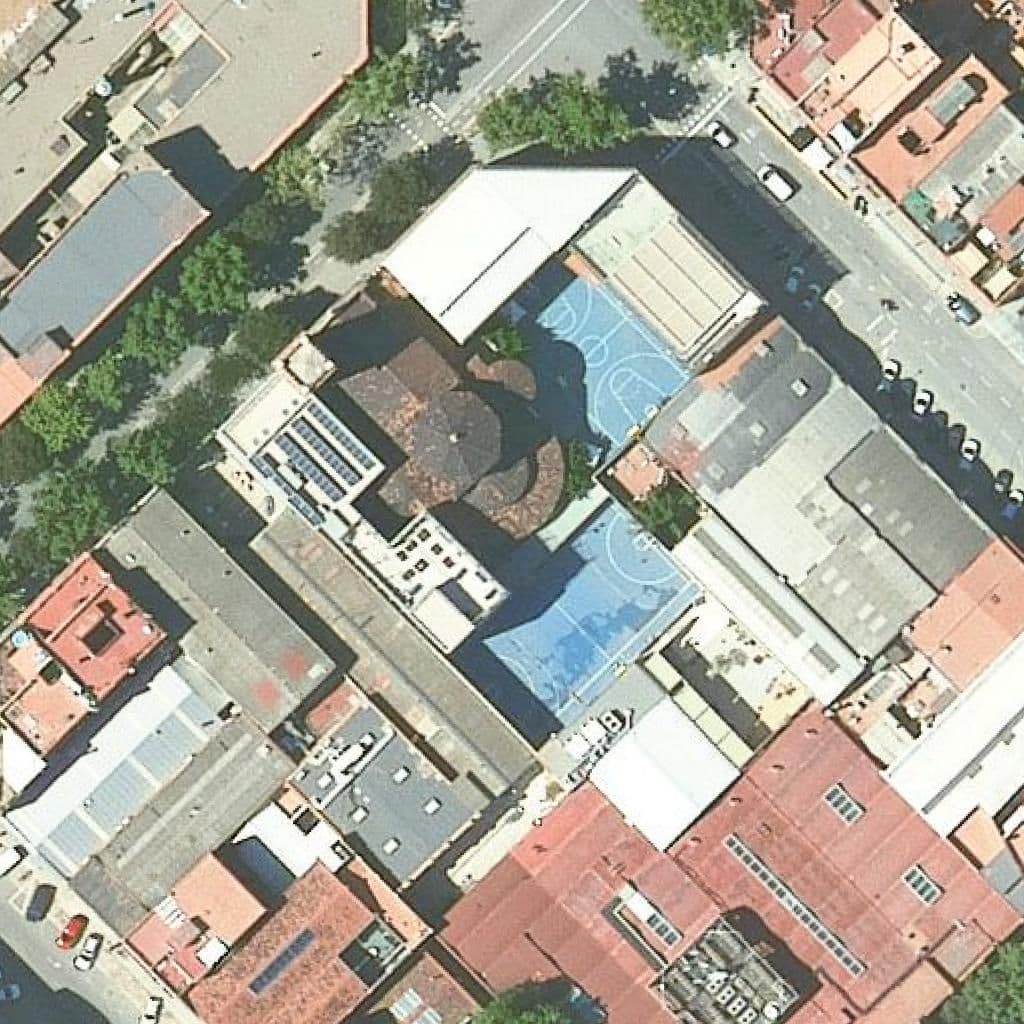 Aerial view of the grounds of Voramar