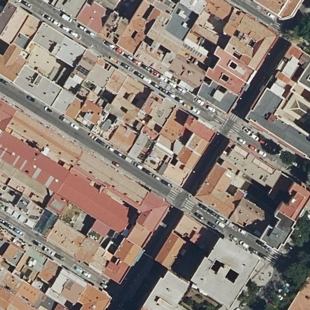 Aerial view of the grounds of Fernan Caballero