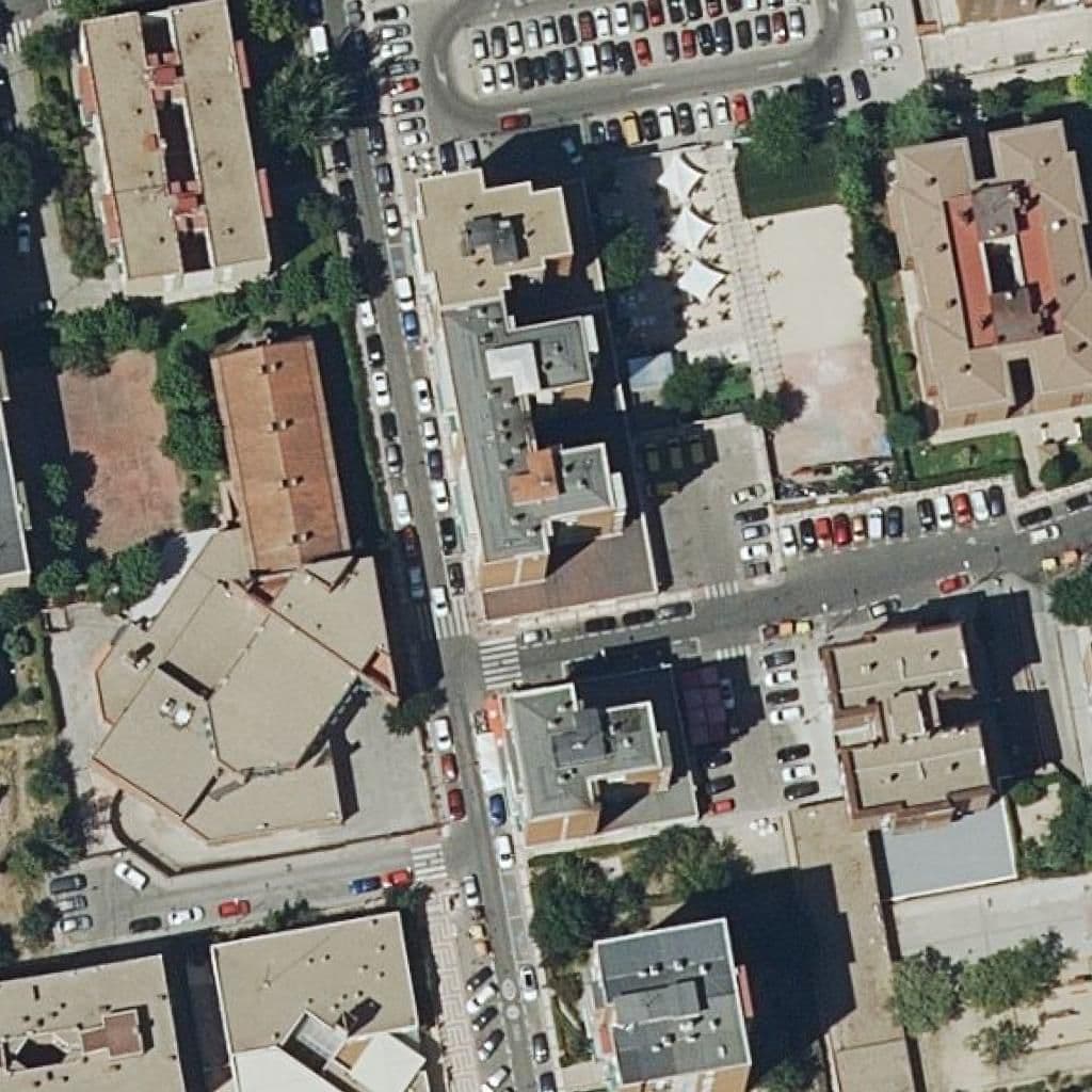 Aerial view of the grounds of Centro De Estudios Logos Ii