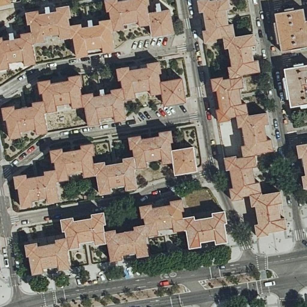 Aerial view of the grounds of Ntra. Sra. Del Espinar