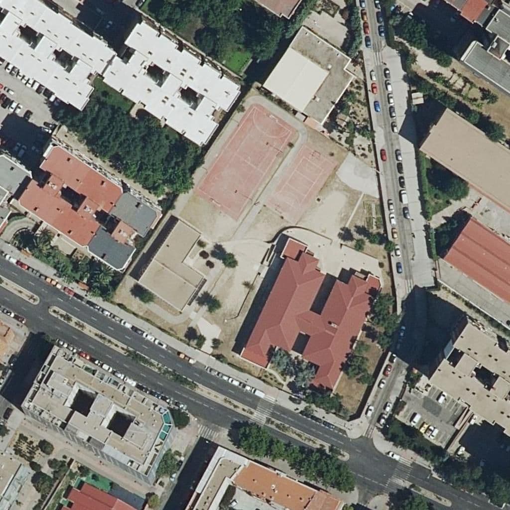 Aerial view of the grounds of Valdecás