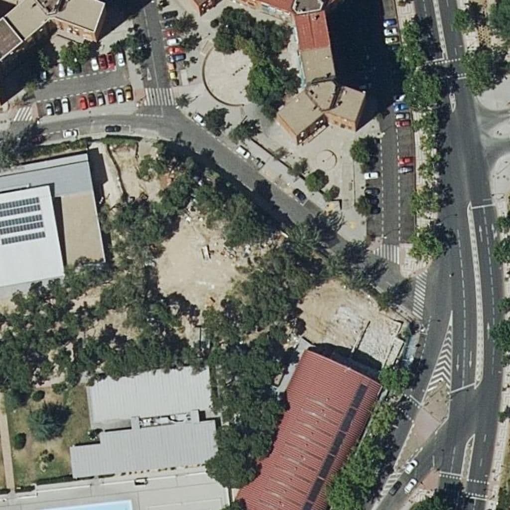 Aerial view of the grounds of C.p.n.s.de La Esperanza