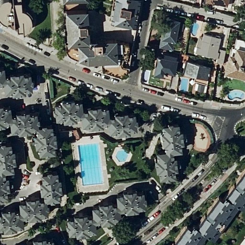 Aerial view of the grounds of Enrique Granados