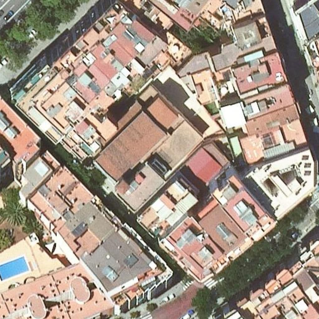 Aerial view of the grounds of Magòria