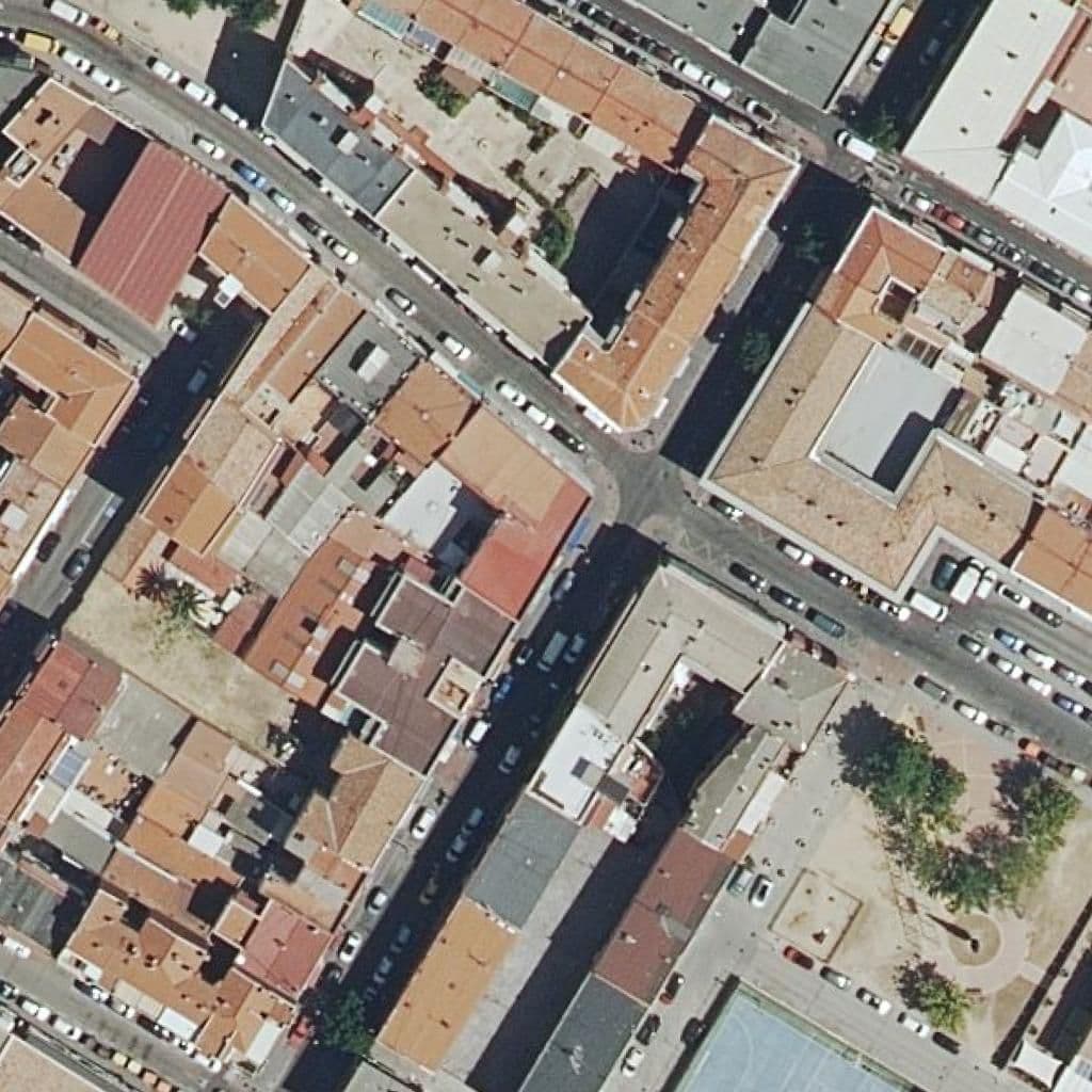Aerial view of the grounds of Centro Cultural Arenal-C.de Epa