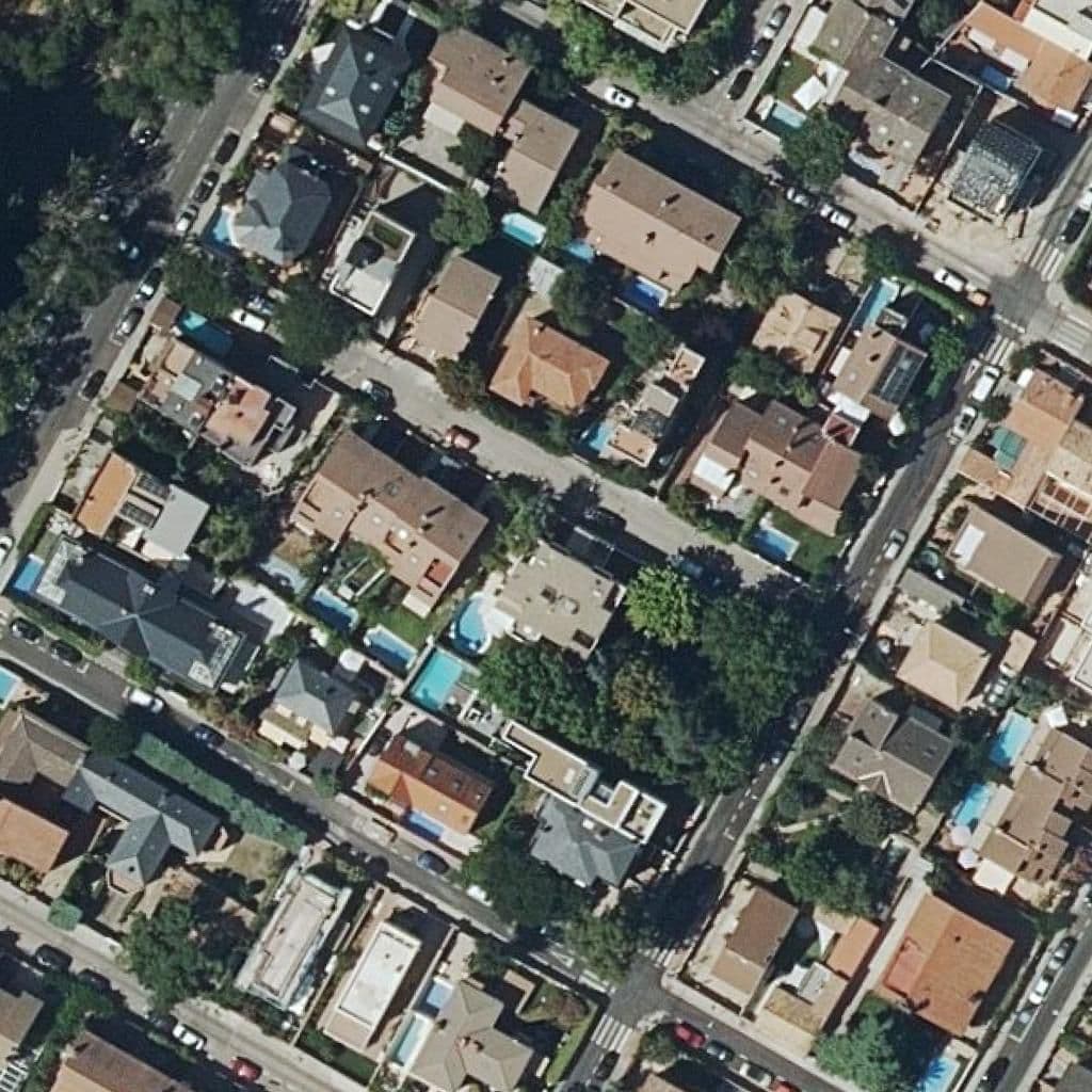 Aerial view of the grounds of Jamidos