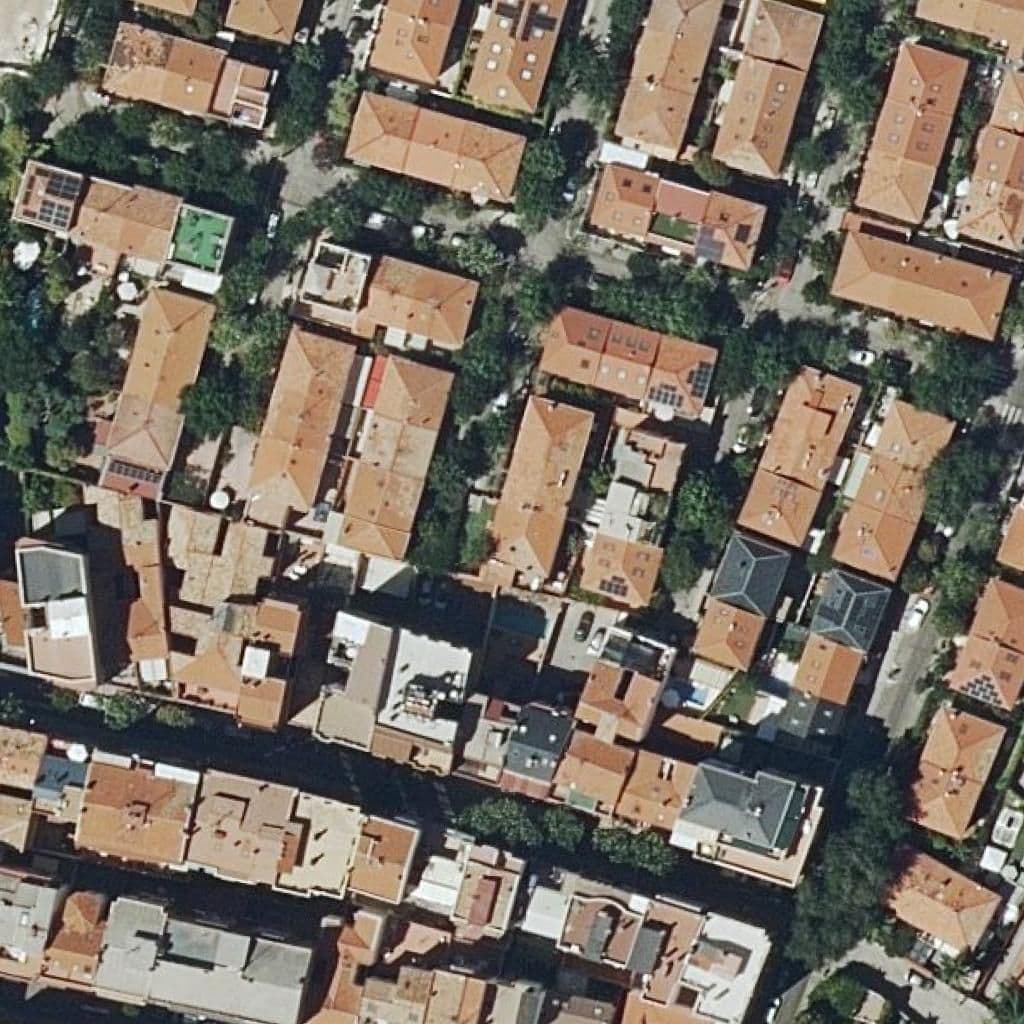 Aerial view of the grounds of Instituto De Enseñanza Especial