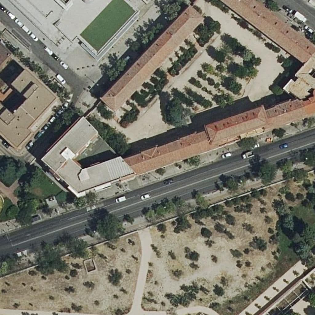 Aerial view of the grounds of A.e.a.m.(Asociacion Española Ayuda A Min