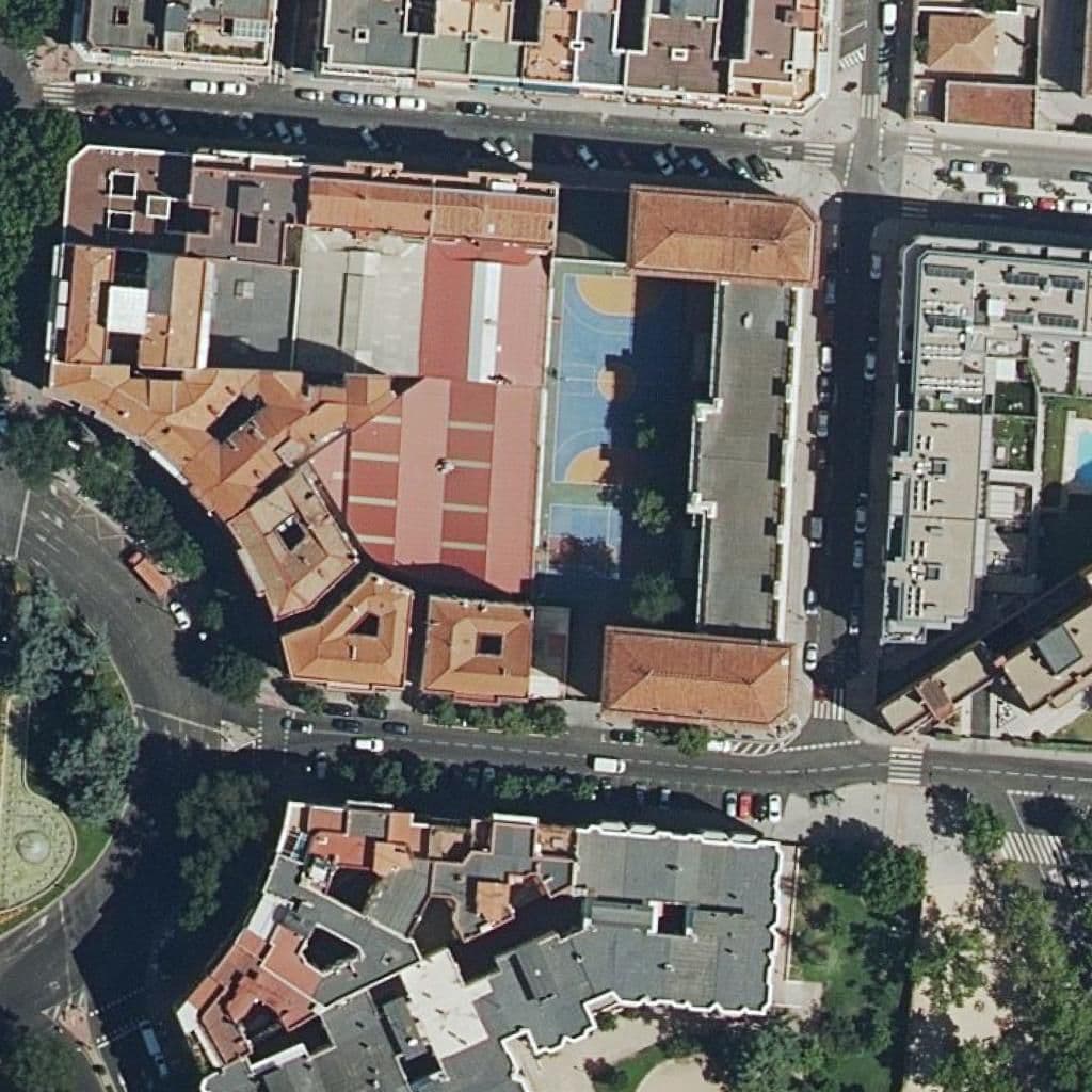 Aerial view of the grounds of Centro De Estudios Maram - Centro De Epa