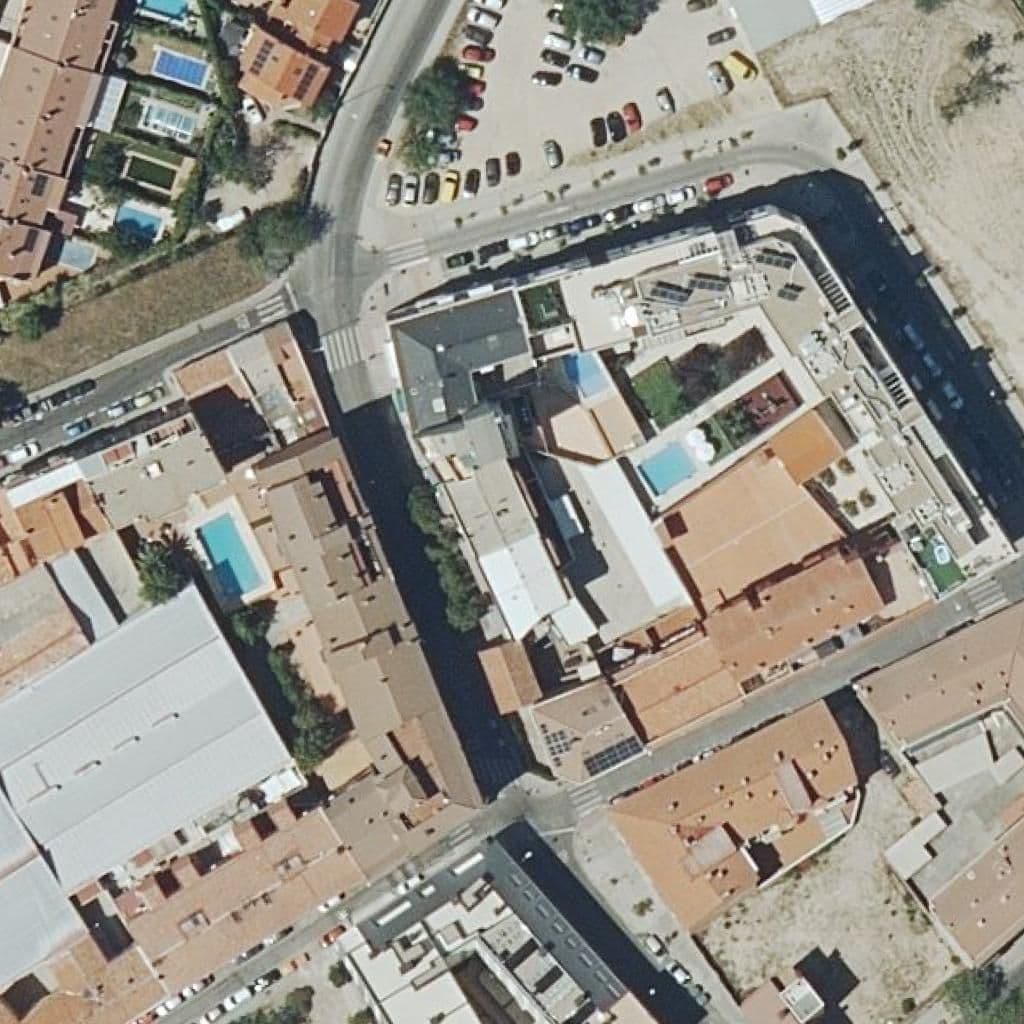 Aerial view of the grounds of Academia Lambda - Centro De Epa