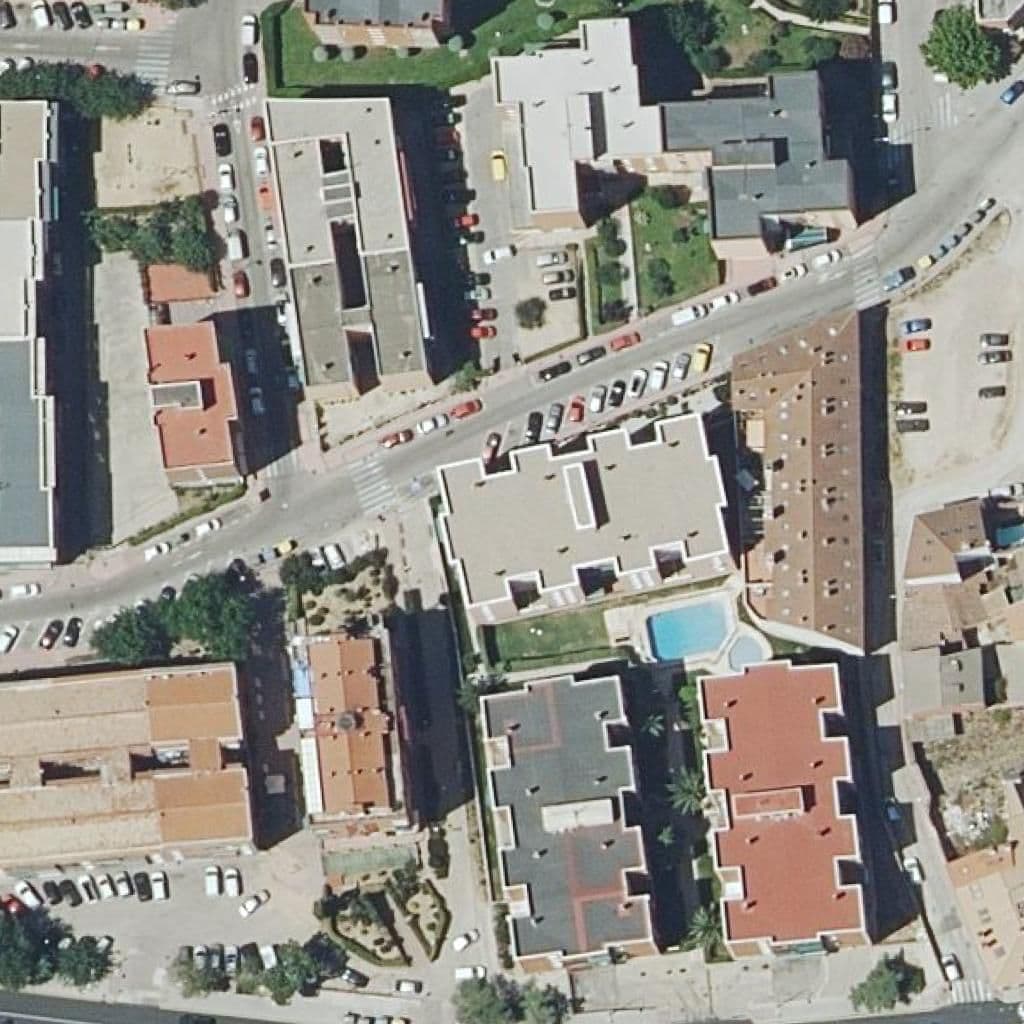 Aerial view of the grounds of Algebebe