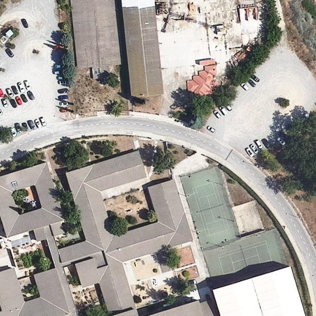 Aerial view of the grounds of Plançó