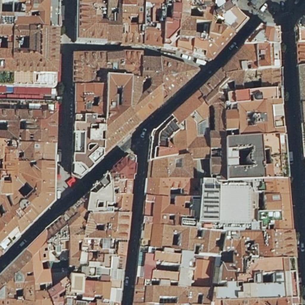 Aerial view of the grounds of Escuelas Barajas-C.de Epa