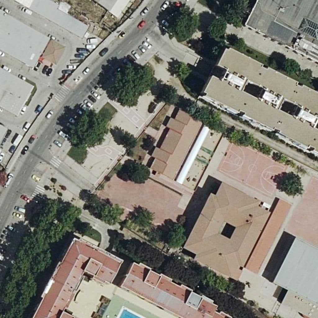 Aerial view of the grounds of Pablo Sarasate