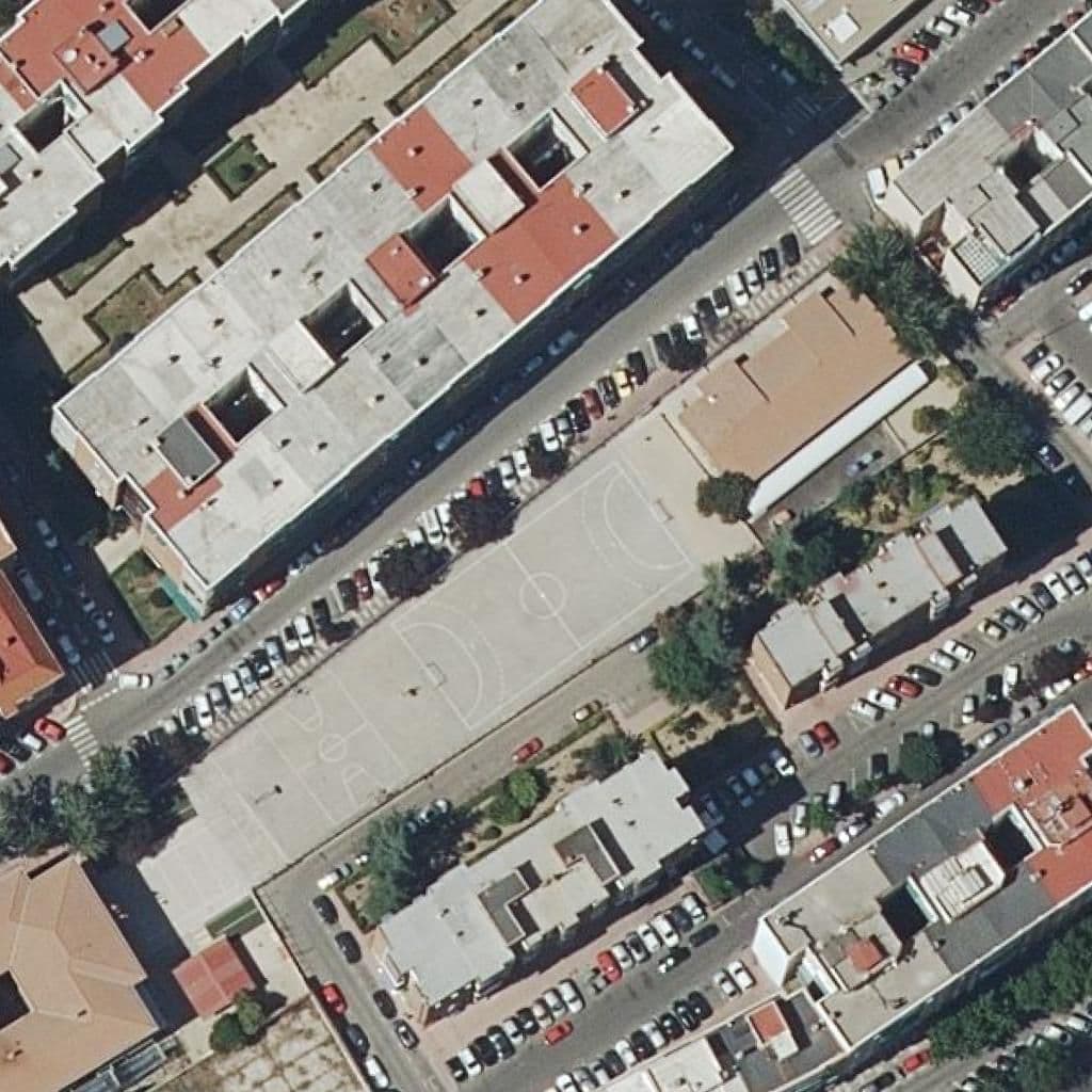 Aerial view of the grounds of Cristobal Colon