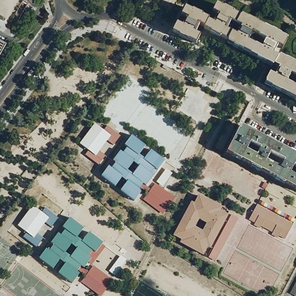 Aerial view of the grounds of Miguel Unamuno