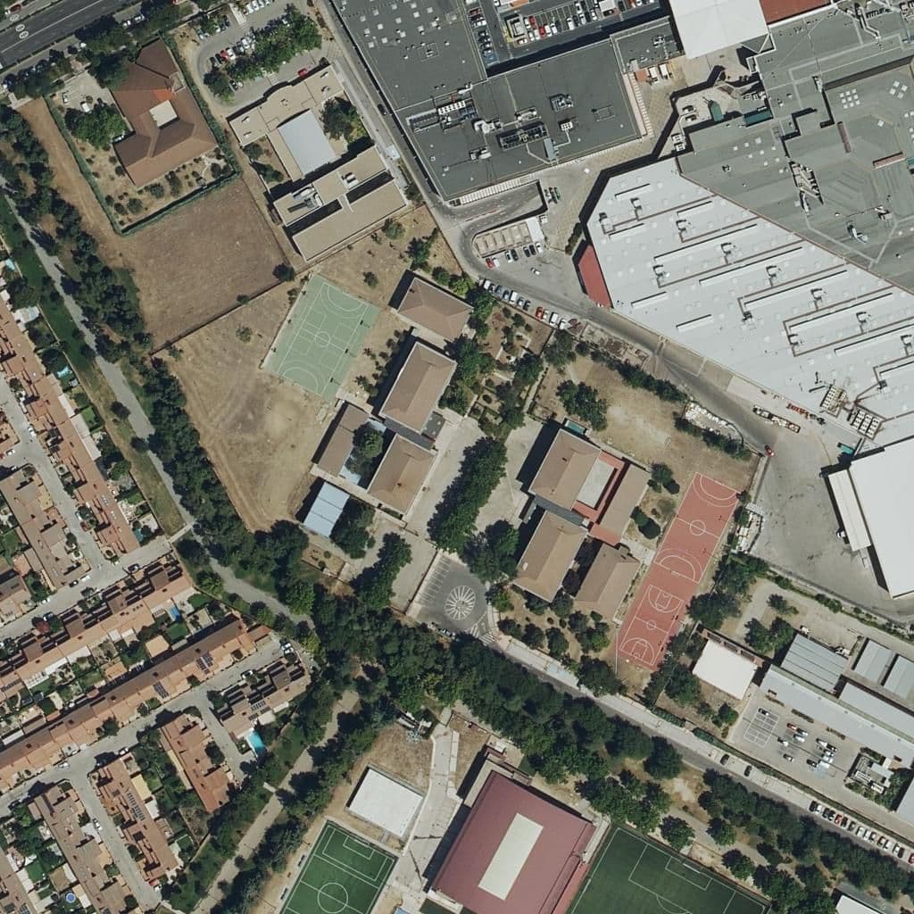 Aerial view of the grounds of Carpe Diem