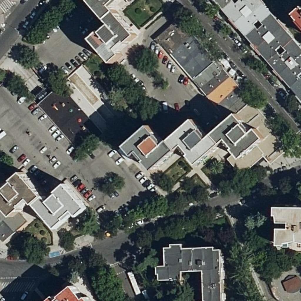 Aerial view of the grounds of Luther King Centro De Epa