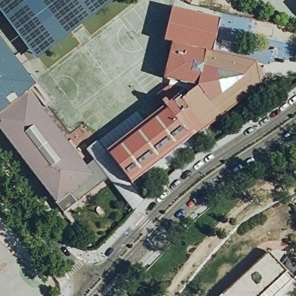 Vista aérea del recinto de Alkor