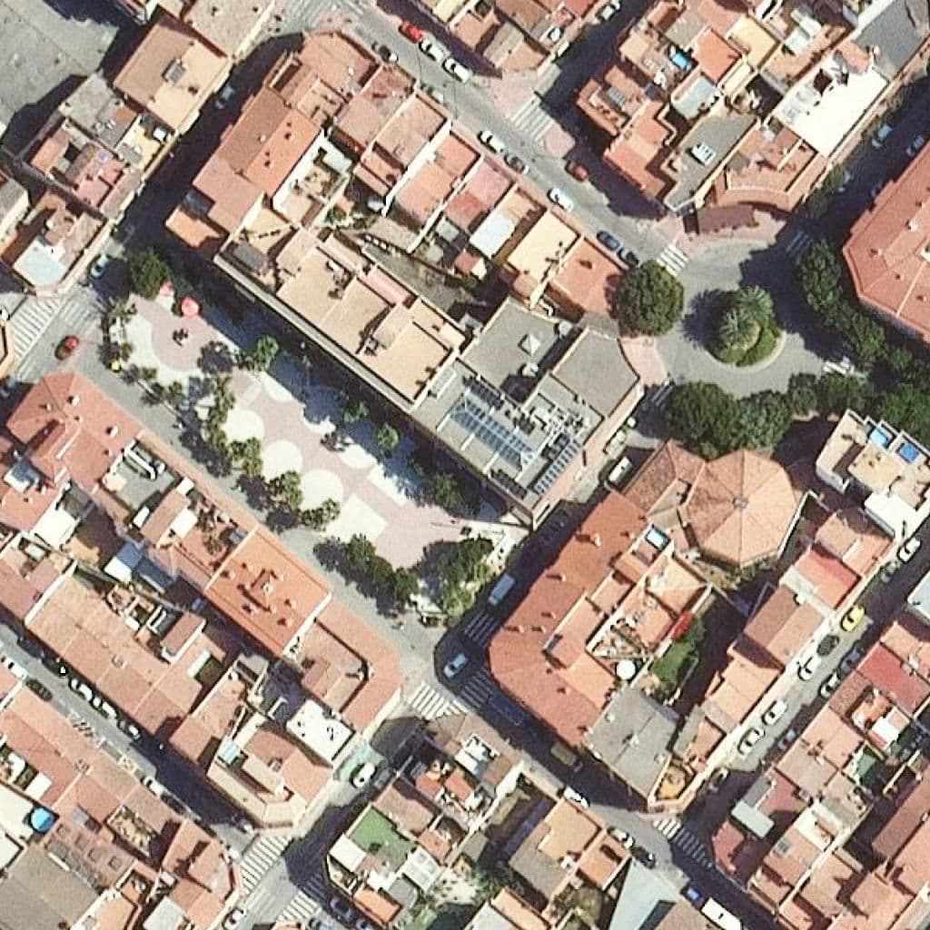Вид згори на територію школи «Cfa Sant Feliu De Guíxols»