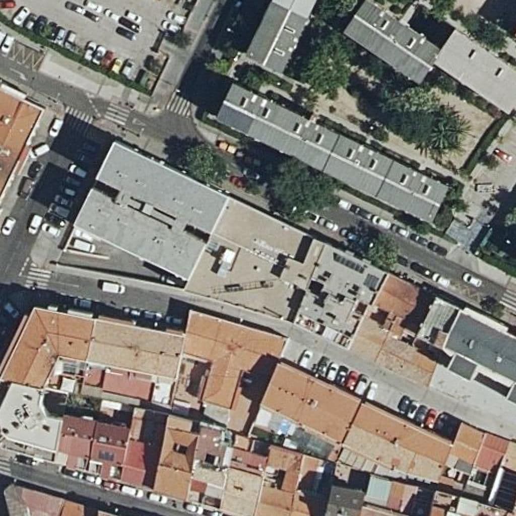 Вид сверху на территорию школы «Centro De Formacion Y Capacitacion Sopeña Madrid»