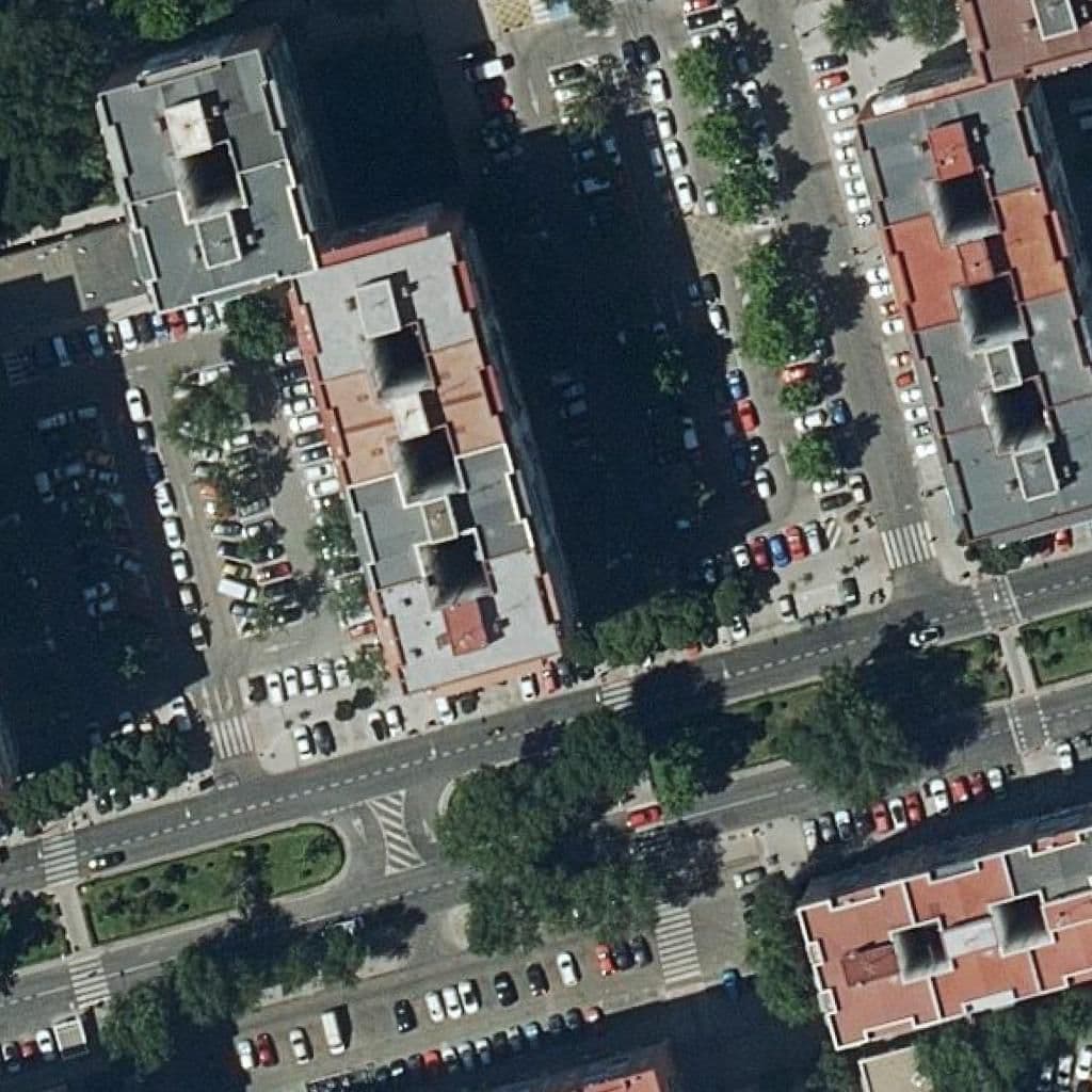 Вид згори на територію школи «Coded-Centro Organizado De Ens.a Dist.»