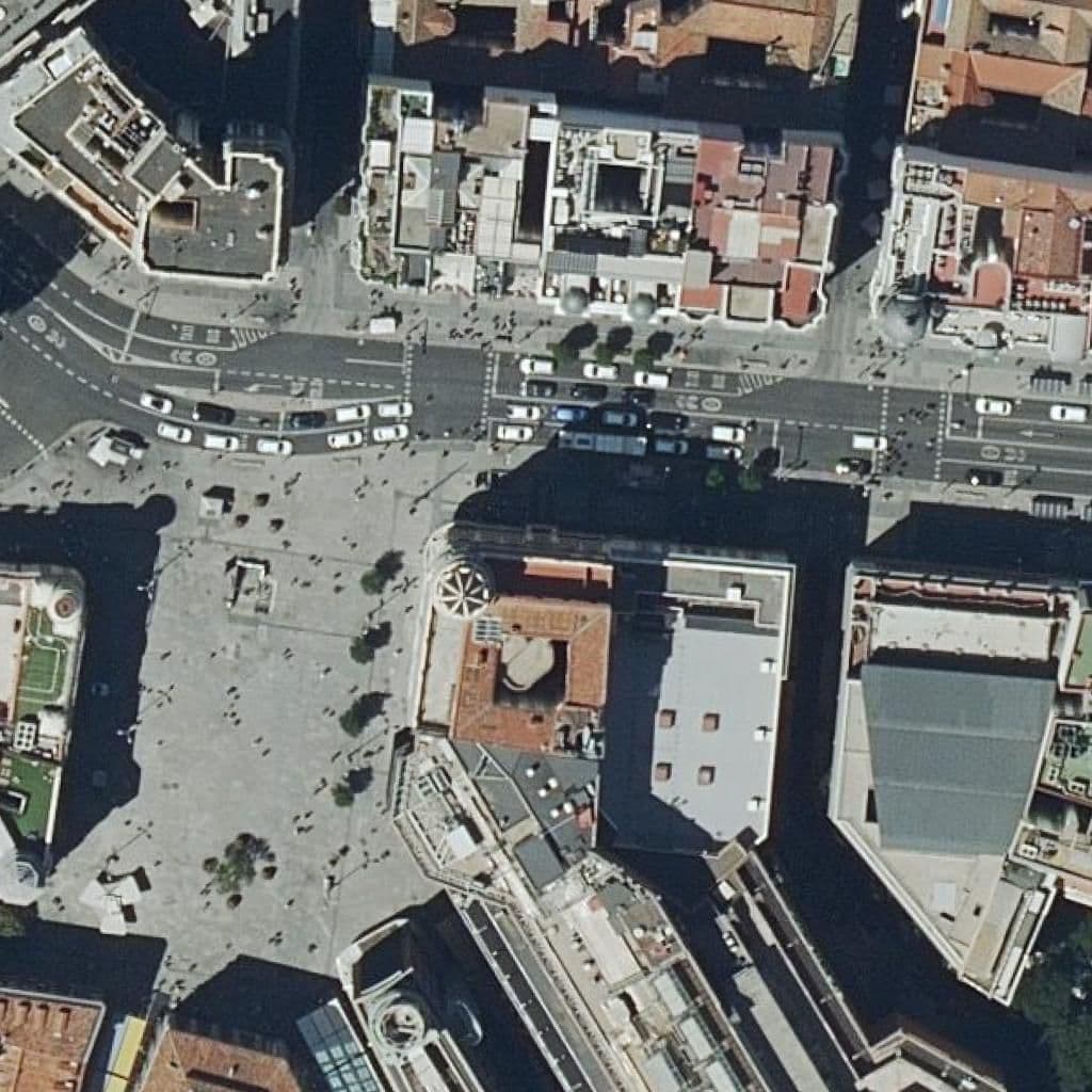 Vista aérea del recinto de Goymar.esc.prof.tecn.ind.confeccion