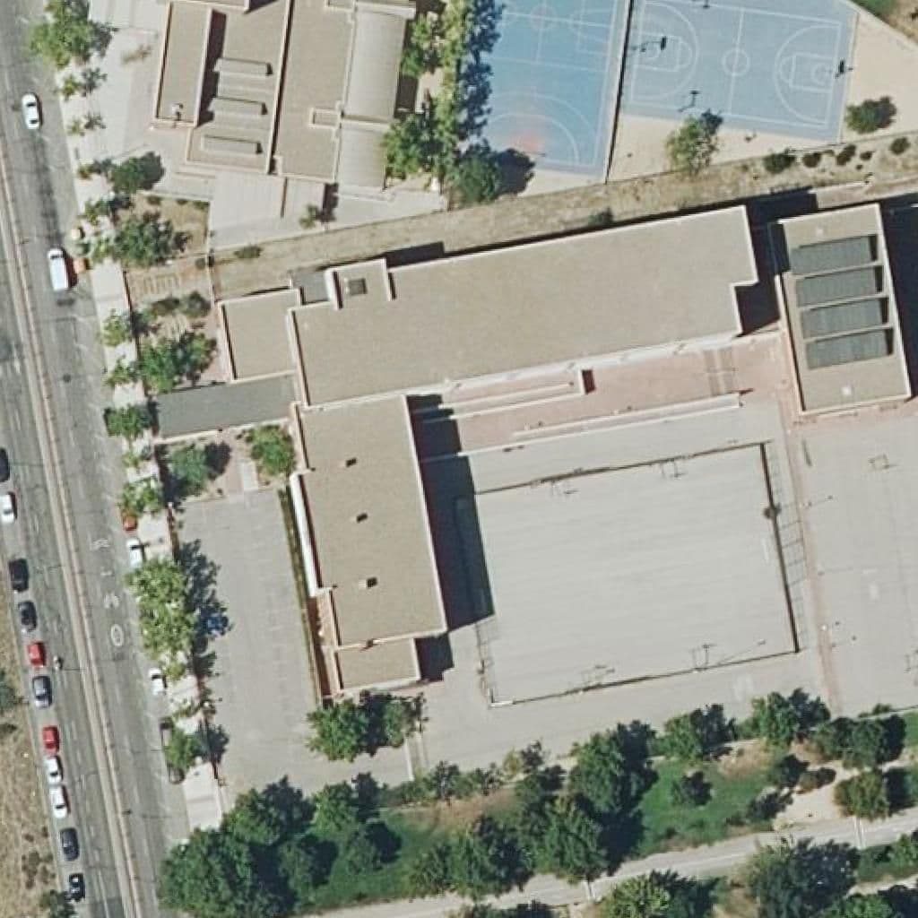 Aerial view of the grounds of Aldebaran
