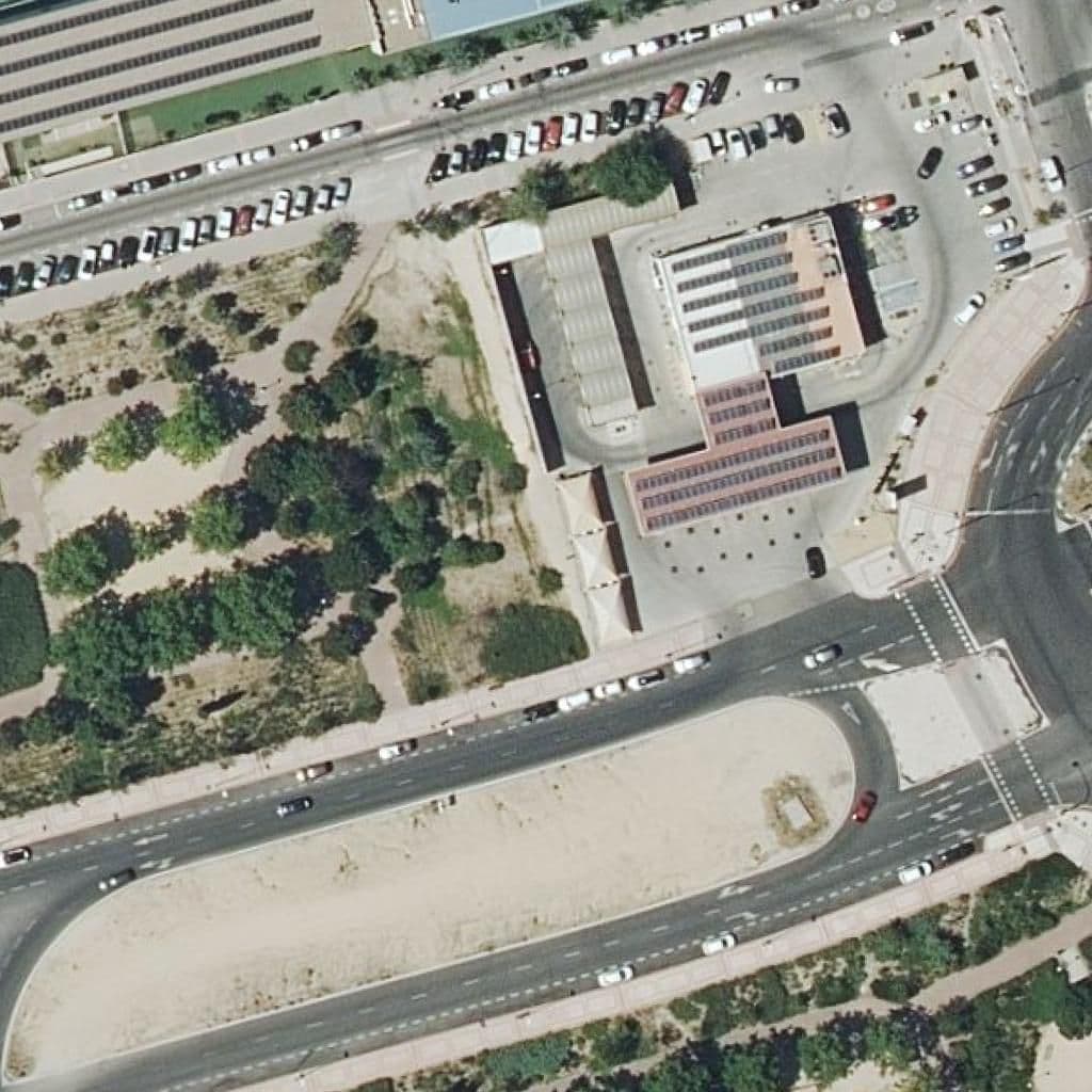 Aerial view of the grounds of Centro Educativo Proyecto S.a.l.