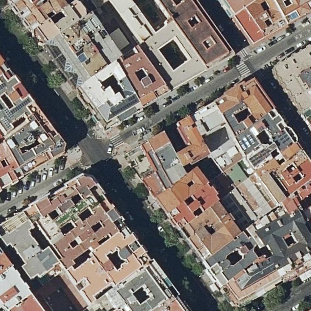 Aerial view of the grounds of Adolfo Salazar