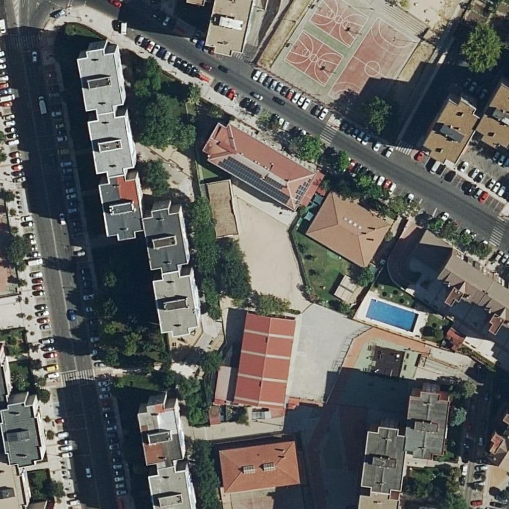 Aerial view of the grounds of Khalil Gibran