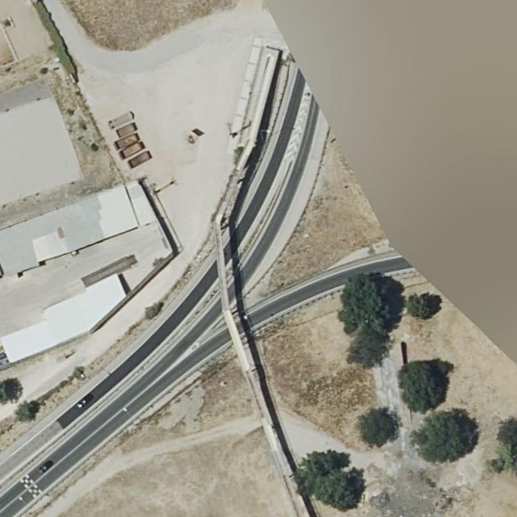 Aerial view of the grounds of C. De Epa Esteban Terradas