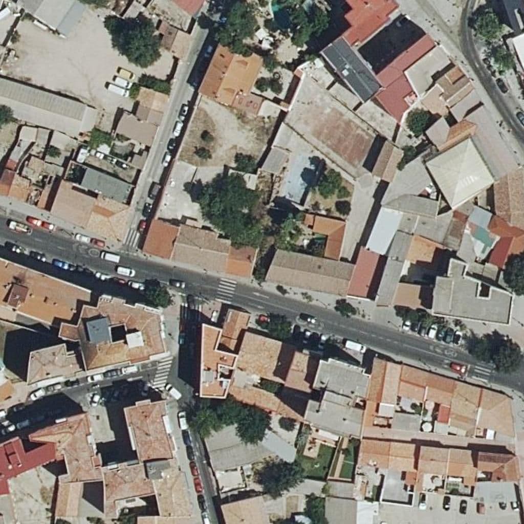 Aerial view of the grounds of Ocaña