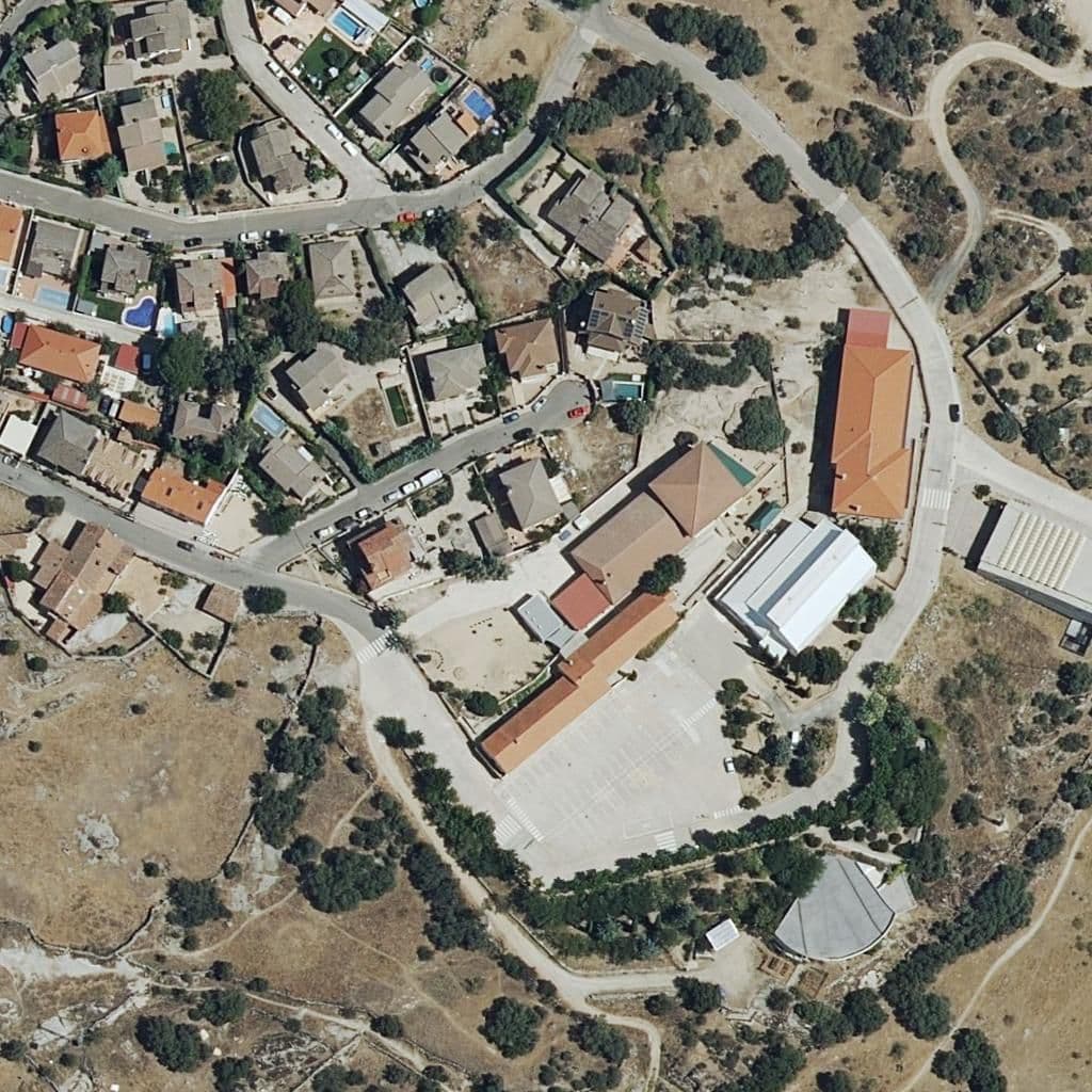 Aerial view of the grounds of C.r.a. De Chapineria