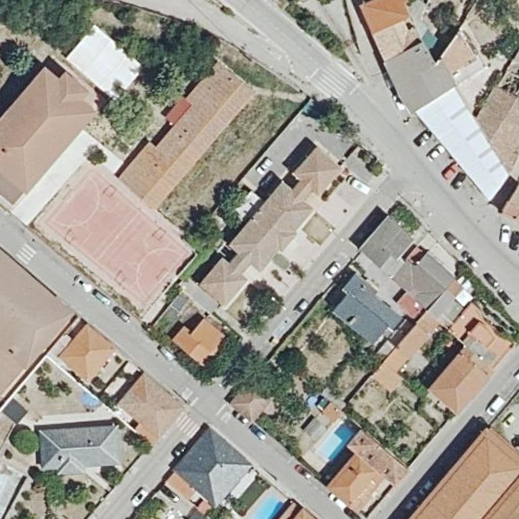 Вид сверху на территорию школы «Sierra Norte»