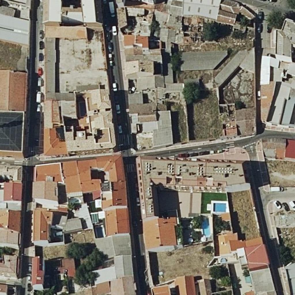 Aerial view of the grounds of La Paloma
